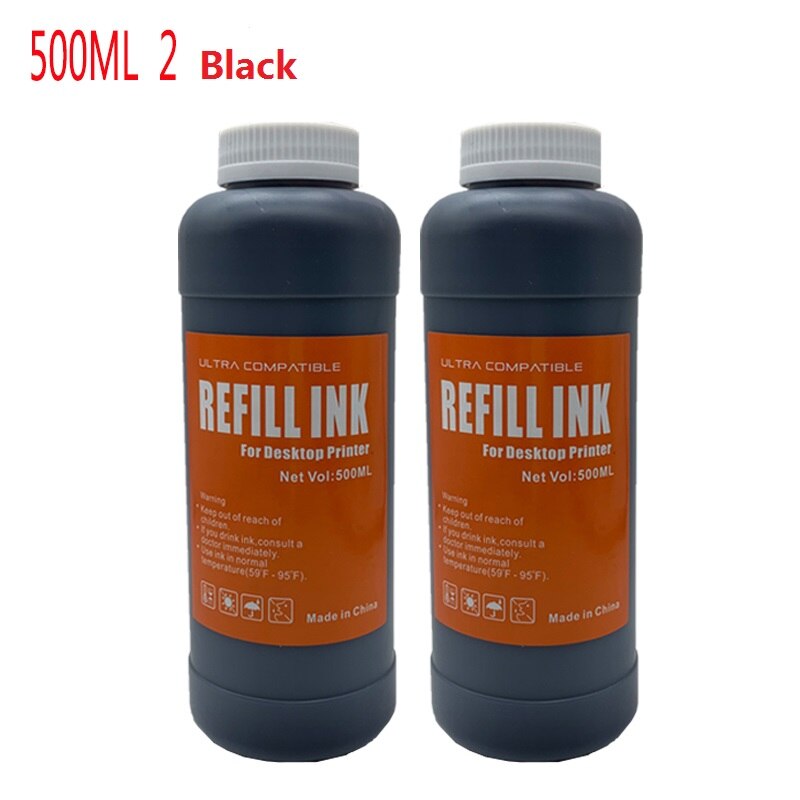 Holder Specialized Refill Color Printer Dye Ink Kit For HP934 935 Officejet Pro 8100 251dw 8630 8680 8615 8625 Inkjet Printer: 4BK