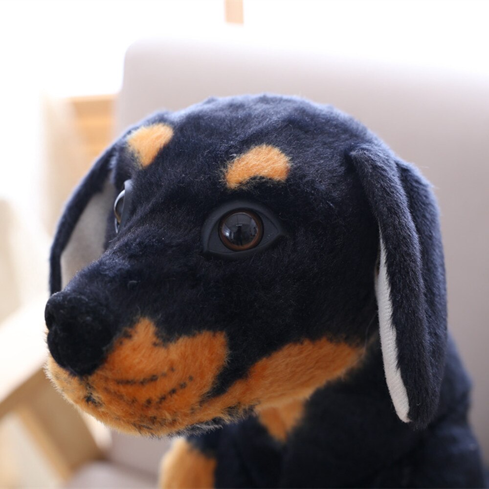 Leuke 30 cm/40 cm Simulatie Hond Knuffel Activiteit cadeaus Gevulde Pop Grote Kerstcadeau