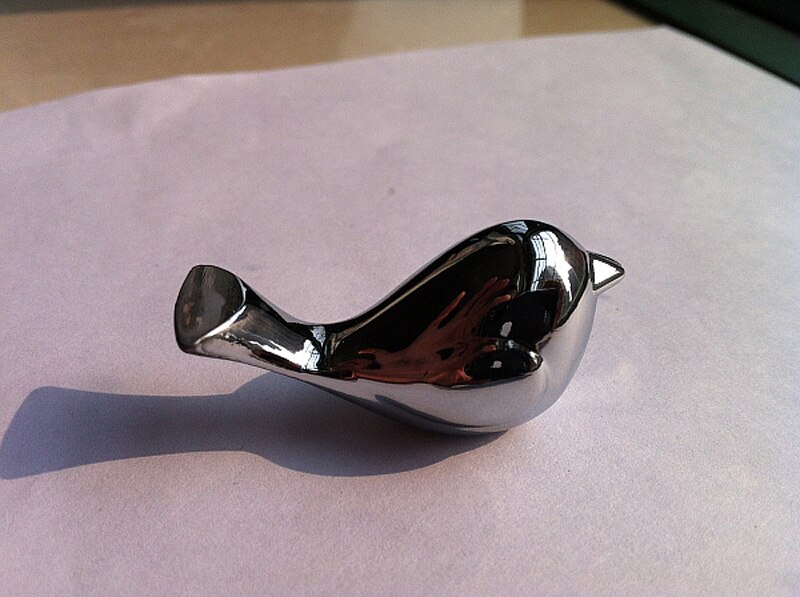 Porte-carte oiseau ou argent antique 10 pièces/lot | Décor de table pour réception de mariage,