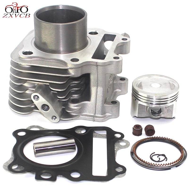Motorsykkel sylinder kit for suzuki haojue vecstar 125 an 125 hs 125 t an125 hs125 t hs125t stempel kit del