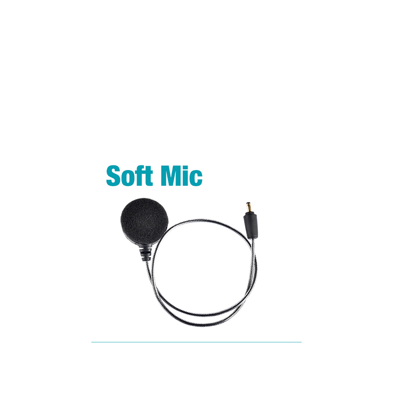 Fodsports M1S Pro Accessoires Motorhelm Intercom Onderdelen Draadloze Bluetooth Headset Oortelefoon Speaker Hard/Soft Microfoon: WHITE