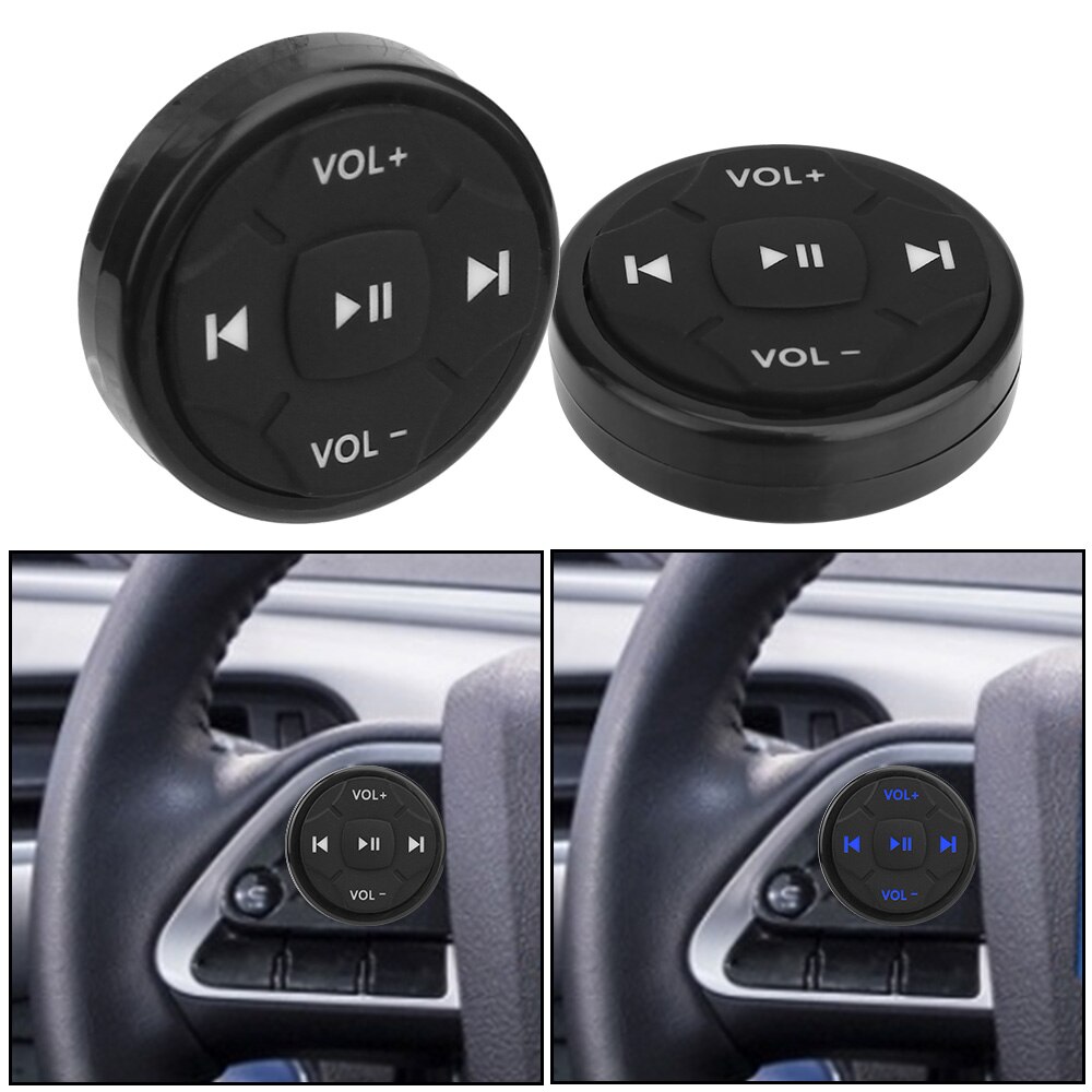 Bouton de télécommande sans fil Bluetooth 5 touches, universel, Volume multimédia, Kit de voiture, volant de voiture pour Android IOS