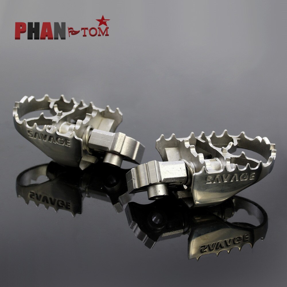 For BMW R1250GS Adventure Lc R 1250 GS R1150GS R1200GS Adv Stainless Steel Foot Pegs ADVENTURE FootRest Footpegs Foot rest