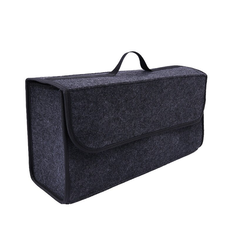 Car Back Seat Storage Box Trunk Bag Vehicle Automotive Tool Multi-use Tools Organizer For Trunk Carpet Folding Emergency Box