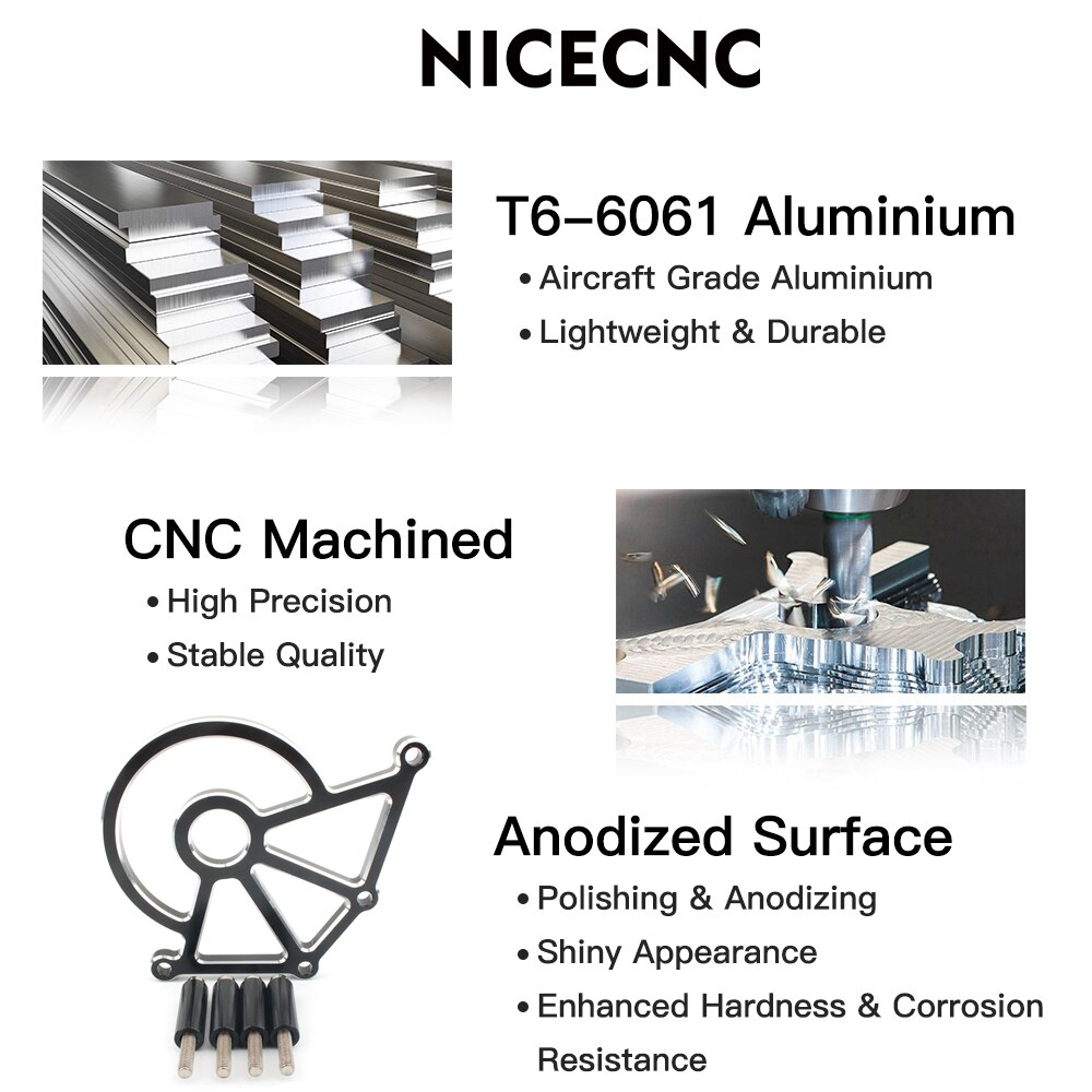 Tandwiel Cover Chain Case Guard Bescherming Voor Triumph Amerika Hinkley Bonneville T100 Se Thruxton 900 Scrambler Speedmaster