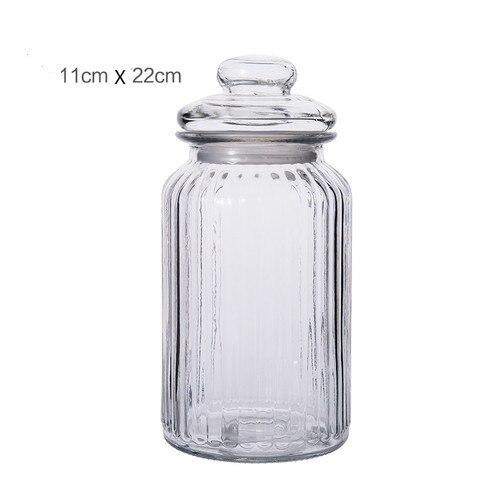 Honungsglas flaska fruktsås flaska spannmålsenzym flaska pickle pickle burk förvaringsburk glasburk hemliga stash glasburkar: 1350ml