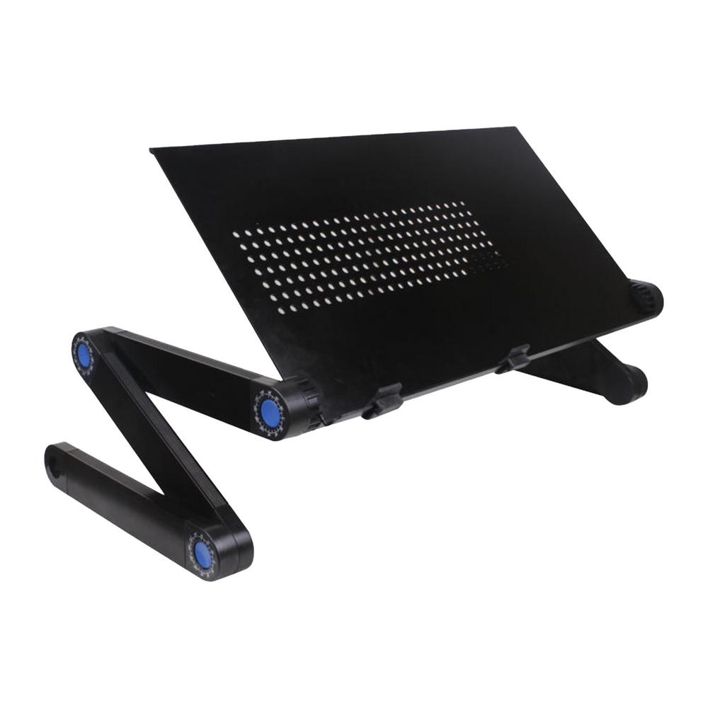 Podstawka do laptopa na łóżko składana podstawka do laptopa stołowa na Tablet z podkładką pod mysz i klips do poślizgu do rysowania kanapa z funkcją spania kanapie roboczej: Czerwony
