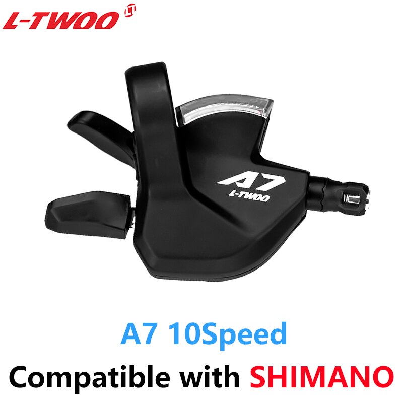 LTWOO A2/A3/A5/A7/A9 7S/8S/9/10S/11S Speed Velocidade Trigger 9V Mountain Bicycle Shifter Lever MTB Bike Parts Accessories: A7 10S Shifter Lever