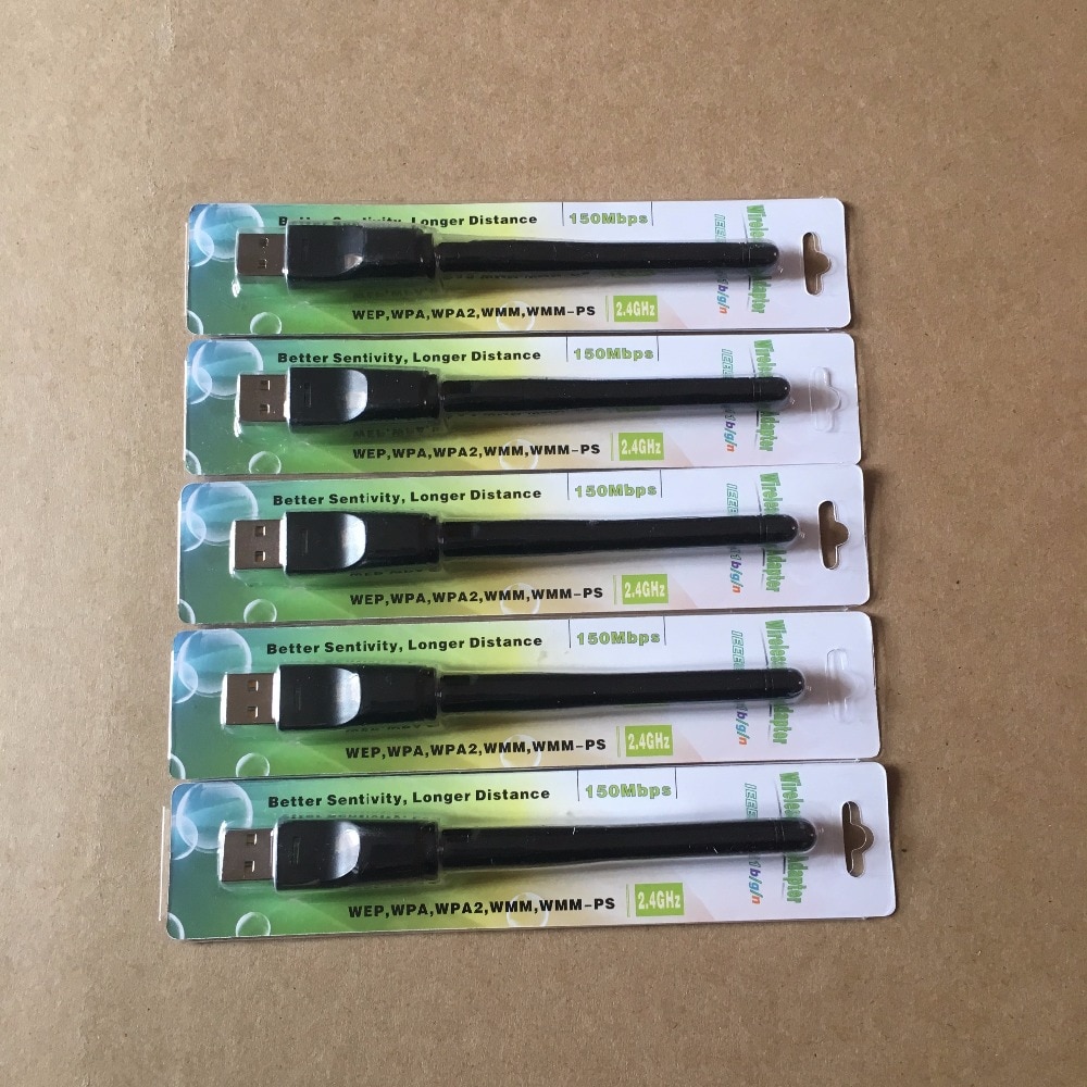 Receptor wifi usb-adapter 3 st /5 st  mt7601 mini usb wifi-adapter