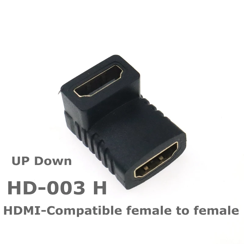 HD-Adapter Mikro Mini HDMI-kompatibler 90-Grad-rechtwinkliger Adapter HDMI 270-Grad-HDMI-Stecker auf Buchse HDMI-Winkelstecker: Anderes