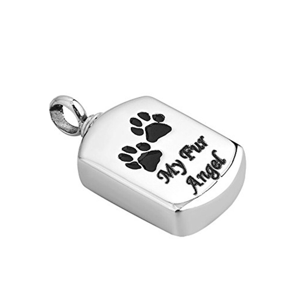 1pc duurzame pootafdrukken van huisdieren, praktische en nuttige asketting voor huisdieren, asketting voor huisdieren, urnhanger voor honden