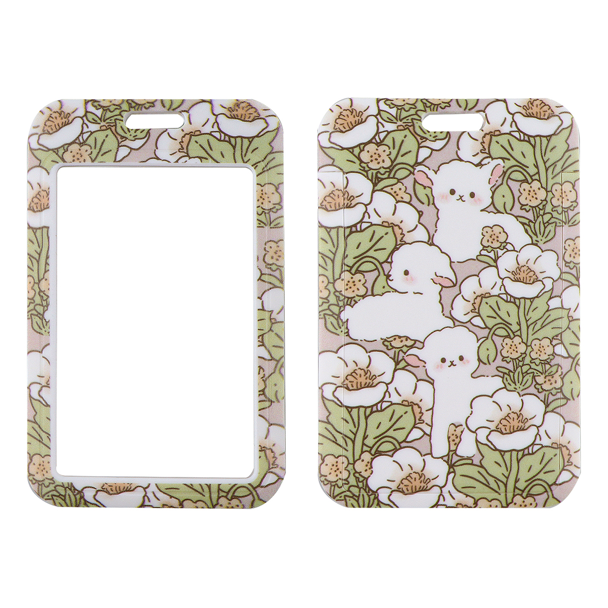 Cute Capybara Lanyard for Keys Neck Strap ID Card Badge Holder Cell Phone Strap Key Chain Key Holder Key Rings Accessories: Champagne