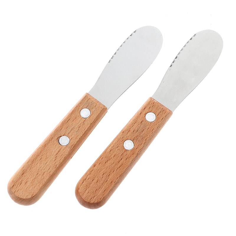 2pcs Cheese Slicer Knife Cutter Safety Kitchen Tool Accessories Stainless Steel Cheese Butter Spatula Child Kid Sandwich