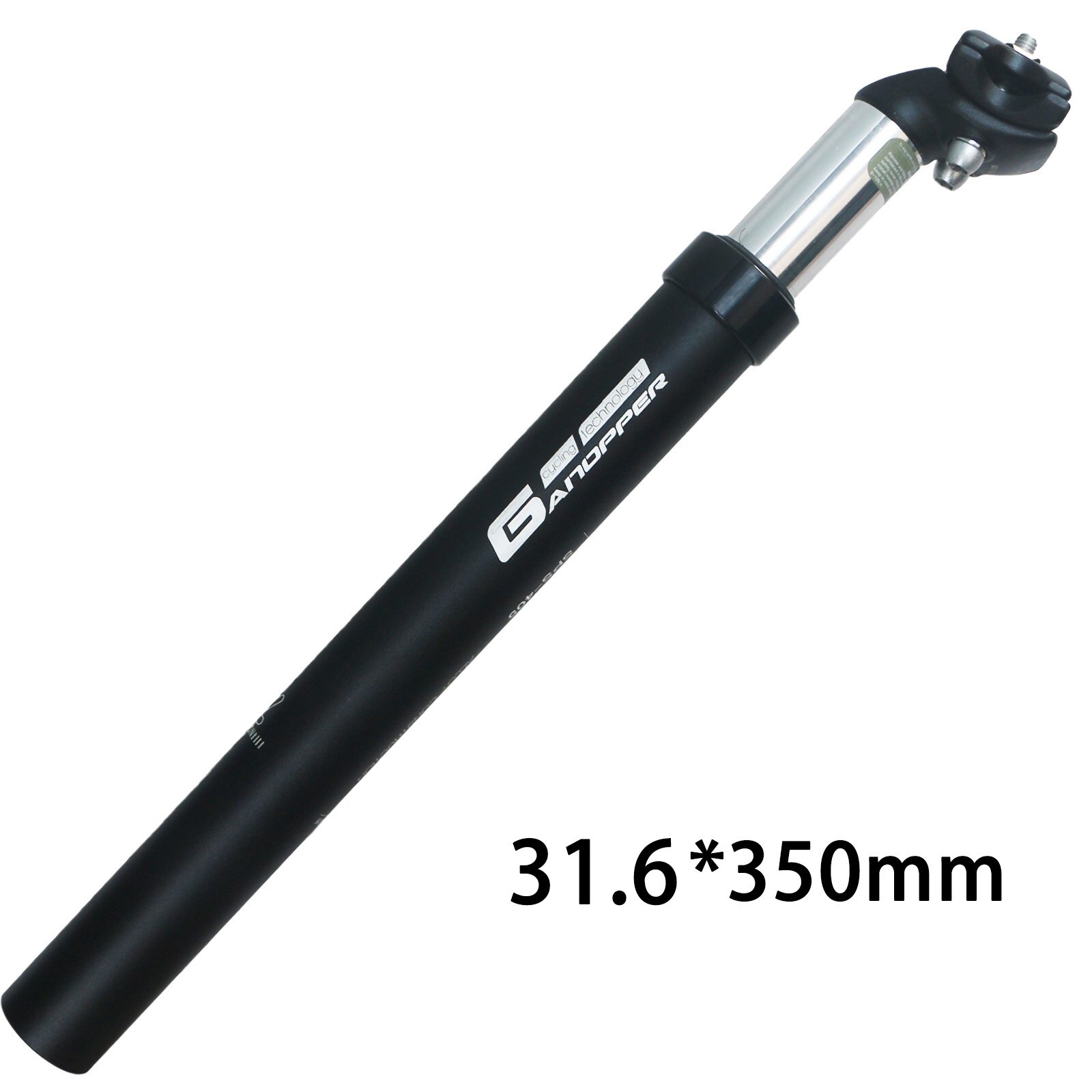 27,2 30,9 31,6 33,9 Rennrad Suspension Dämpfung Sattelstütze MTB stoßdämpfer Fahrrad Sattelstütze Shockstop Rohr mit Adapter Shim: Black Head 31.6