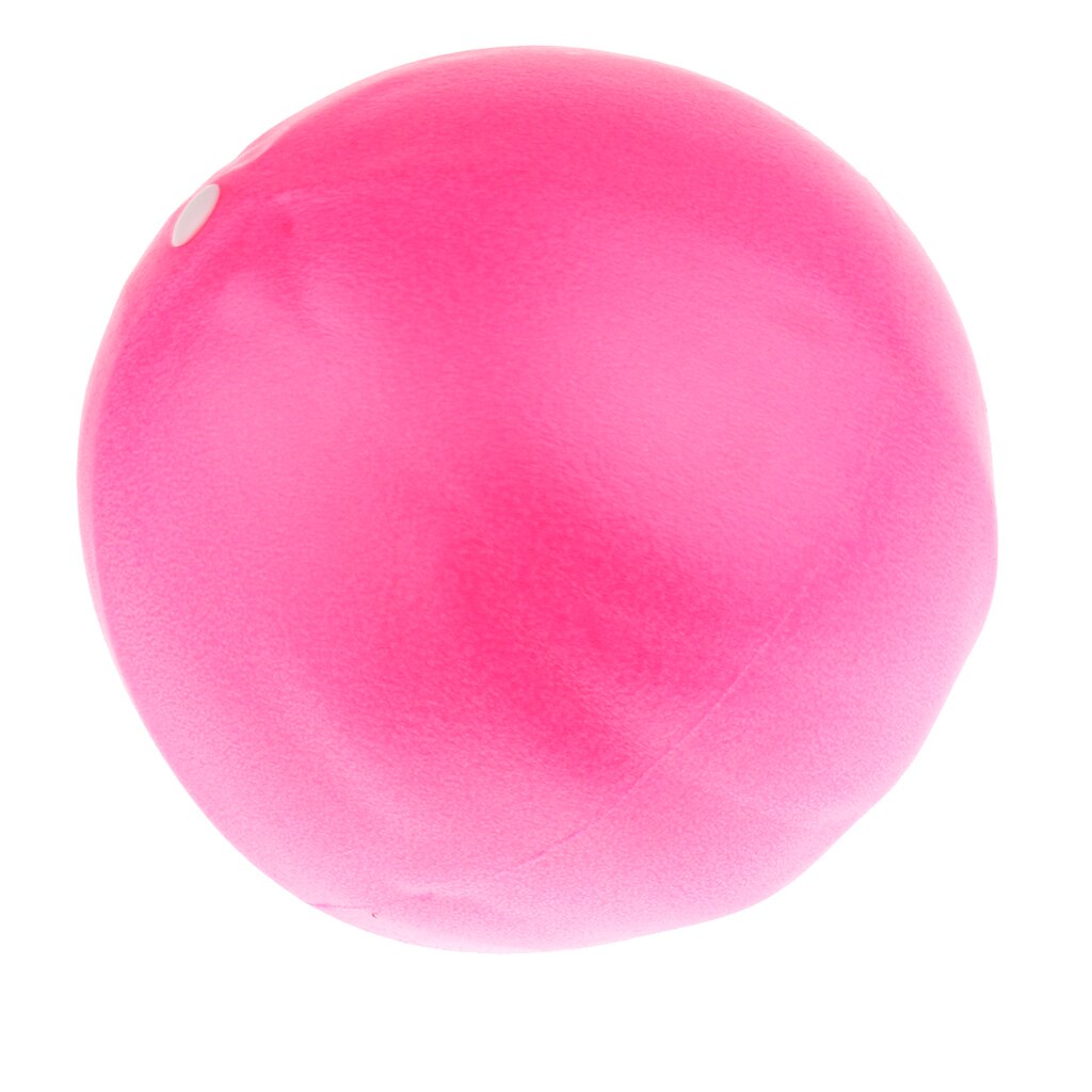 2 Pieces Yoga Ball Physical Fitness Balls Exercise Anti-Burst Mini 15cm Pink For Indoor or Outdoor Use