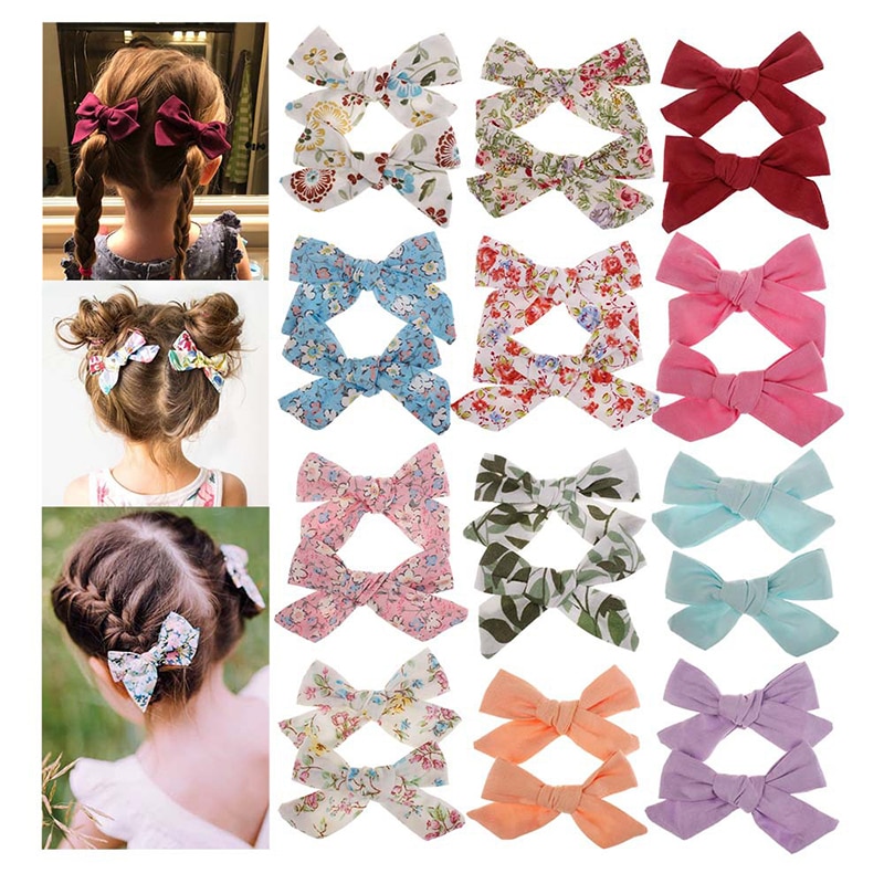 2Pcs Baby Haar Accessoires Voor Meisjes Prinses Pailletten Bows Hair Clips Handgemaakte Haarspeld Leuke Kinderen Prinses Hoofdtooi