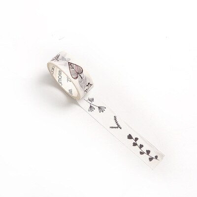 15-30mmx3M Half stad serie papier washi tape DIY Decoratieve scrapbooking sticker album Scrapbook masking tape plakband: A3