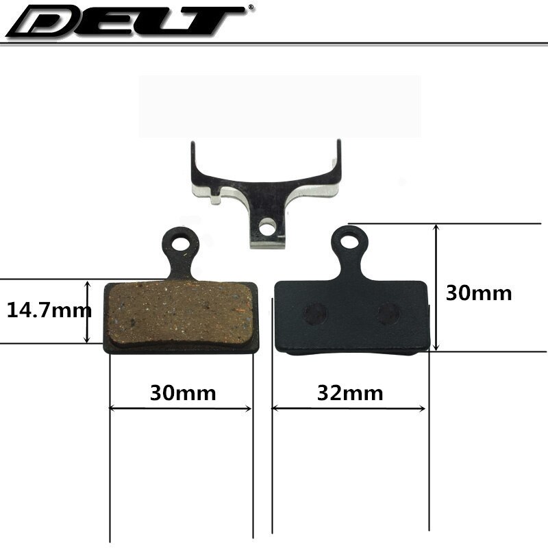 Trickstuff BB 250 Power - Paire de Plaquettes de Freins à Disque - Shimano XTR, XT, SLX, Alfine