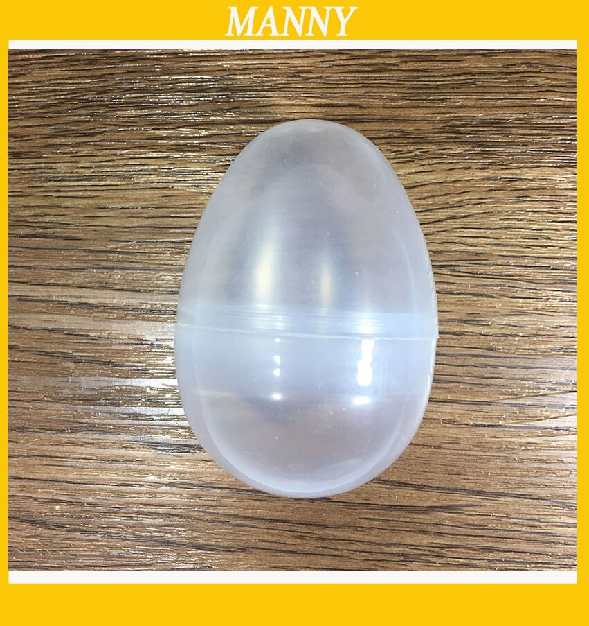40*60mm Transparant Plastic Paasei Clear Lege Capsule Verrassing Gunst Pakket Speelgoed Verpakking Container 100 stks/partij