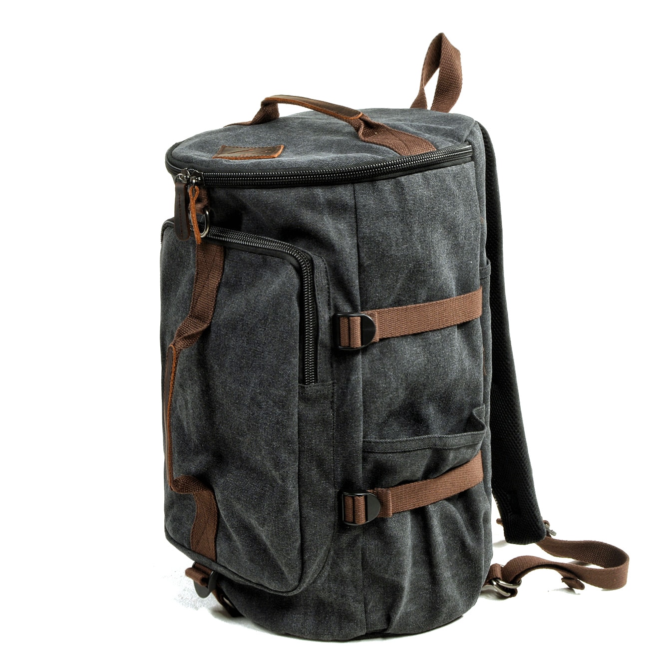 Bolso de viaje de lona MUCHUAN para hombre, gran capacidad, equipaje de mano masculino, bolso de lona para la noche, mochila de de fin de semana para viaje