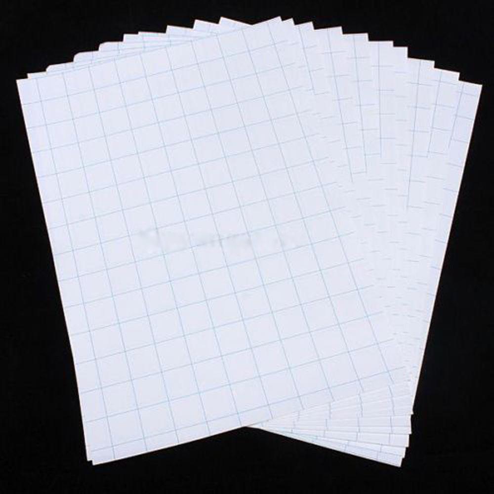 10 st/set t shirt  a4 transferpapper järn på värmepress tryckpapper ljus för t craft shirts bläckstråle  a4 tyger utskrift  a4