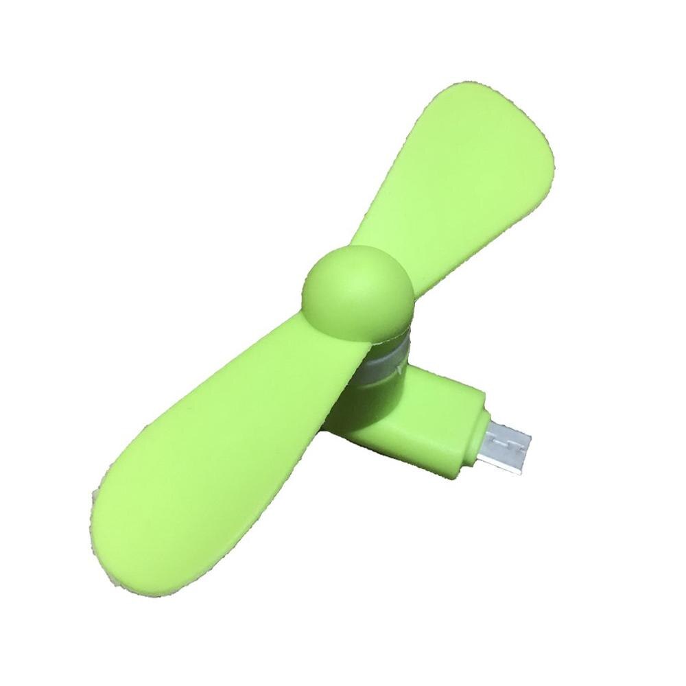 Mini ventilateur de téléphone Portable 5V 1W 2-en-1, alimentation USB, pour iPhone/iPad et Android, faible voix