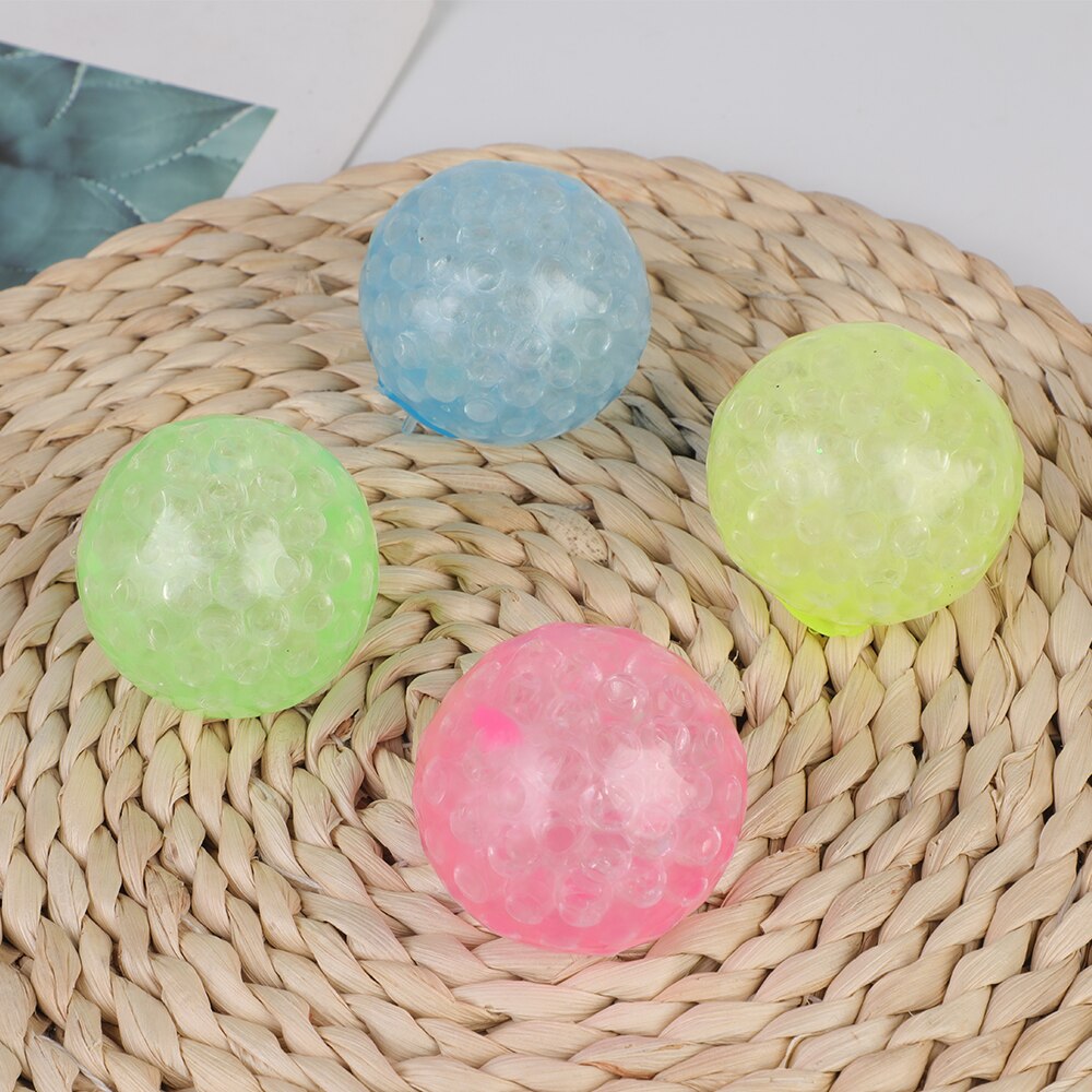 Sticky target ball children's toy fluorescent luminous decompression venting ceiling sticky wall ball