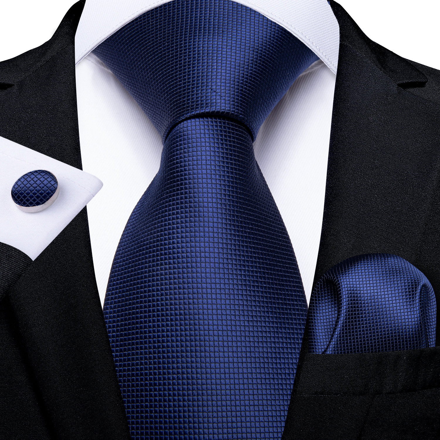 Cravates pour hommes vert clair point solide fête de mariage hommes accessoires plaine bleu violet cou cravate ensemble poche carré mari: vert militaire