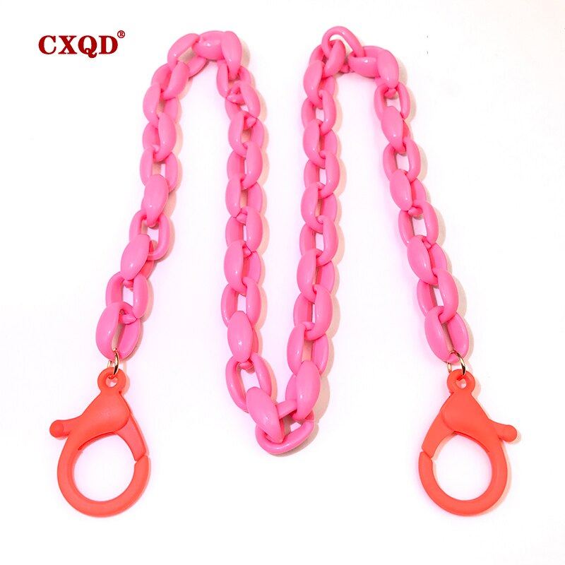 kinder Gesicht Maske Brillen Kette Lanyard Handliche Bequem Halter Seil Anti-verloren Anti Masken hängenden Hals: YMK0001 rose red