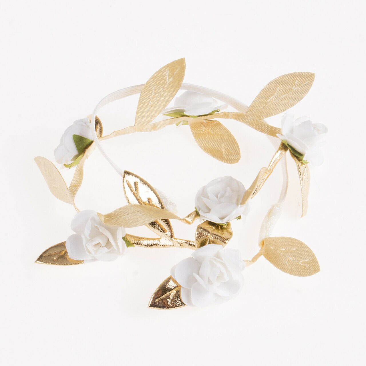 1 Pcs Leuke Kids Baby Girl Peuter Bloem Boog Hoofdband Haarband Hoofddeksels Opzichtige Meisjes Bloemen Headwears: WHITE