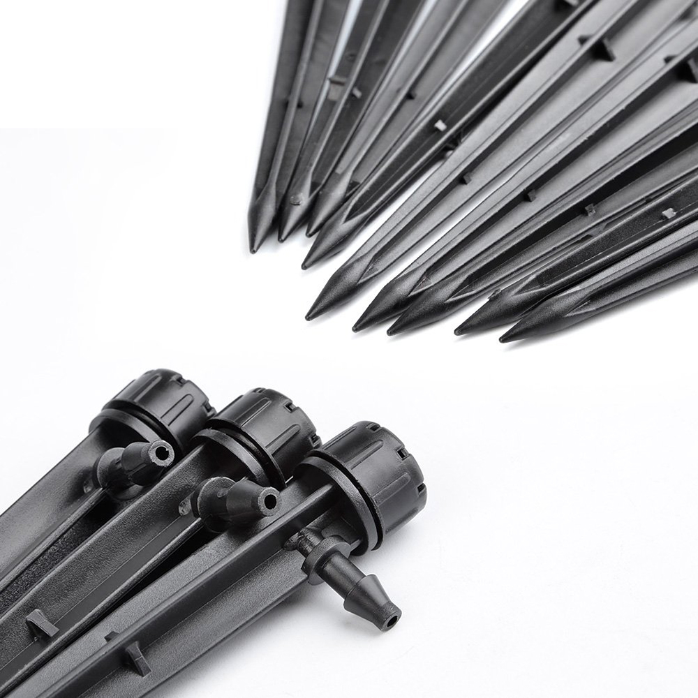 20Stck Mikro Bubbler Tropf Bewässerung Einstellbare Strahler Einatz Wasser Tropf Ackerland Bewässerung verbinden zu 4/7mm Schlauch es039