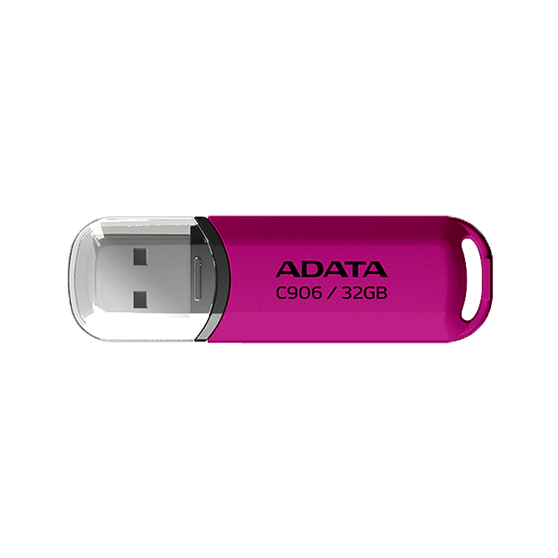 100% Original ADATA C906 USB Flash Drive 64GB 32GB 16GB 8GB USB 2.0 Mini U Stick Pen Drive High Speed Pendrive Memory Stick: PURPLE / 64GB