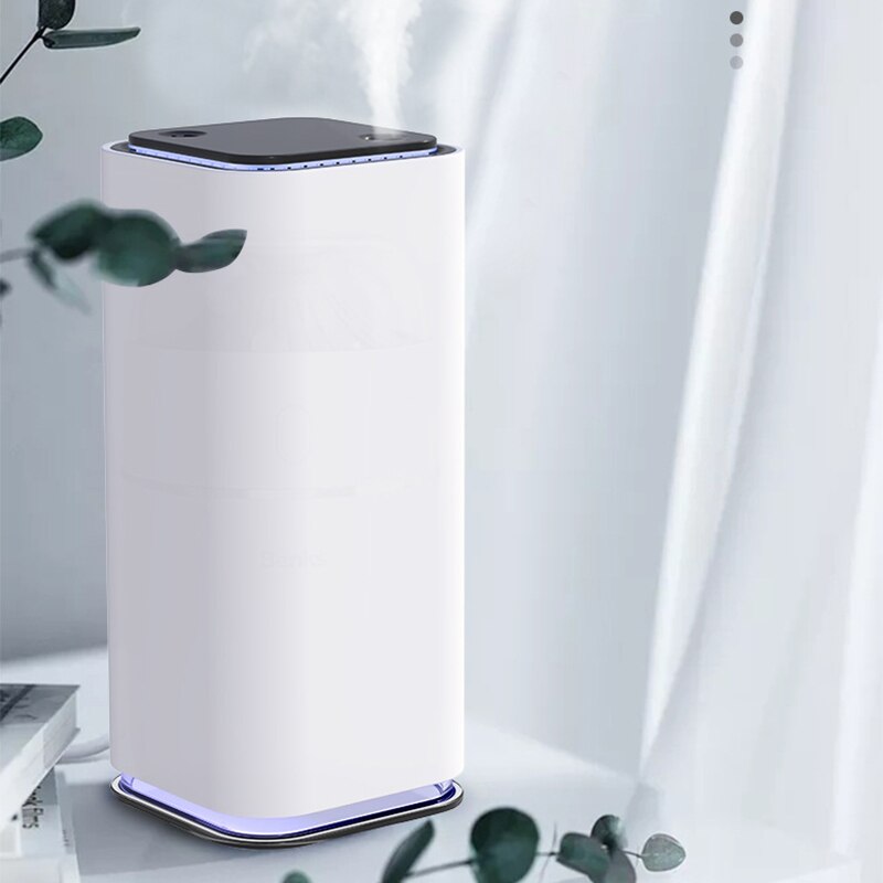 Air Purifier with LED Lights Air Cleaner for Home Car Office Kitchen Bedroom Desk NJ88