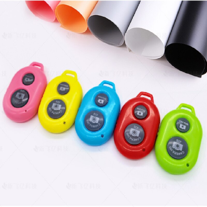 Botón de Control remoto Bluetooth, controlador inalámbrico, temporizador automático, palo para la cámara, disparador, teléfono, monopié, Selfie