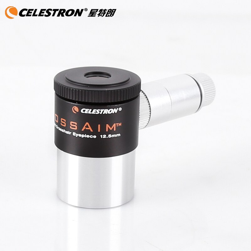 Celestron 1.25&quot; Illuminated Eyepiece 12.5mm Double Line Crosshair Reticle Eyepiece for Astronomy Telescope Monocular Bonocular