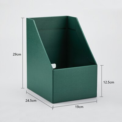 Kraftpapper vikning kombination mapp förvaringsbox skrivbord kontor diverse papper bok vertikal box dokumentförvaring: Stil 10