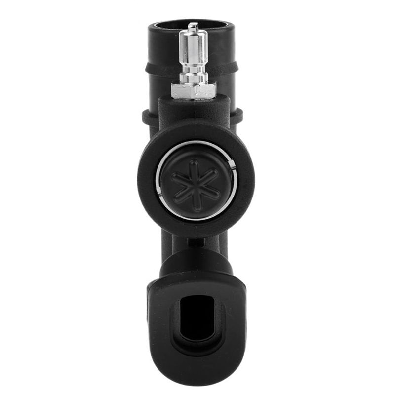 Scuba Diving Universal Bcd Power Inflator With 45 Degree Angled Mouthpiece For Standard 1 Inch Hose, K-Shaped Valve Relief Valve