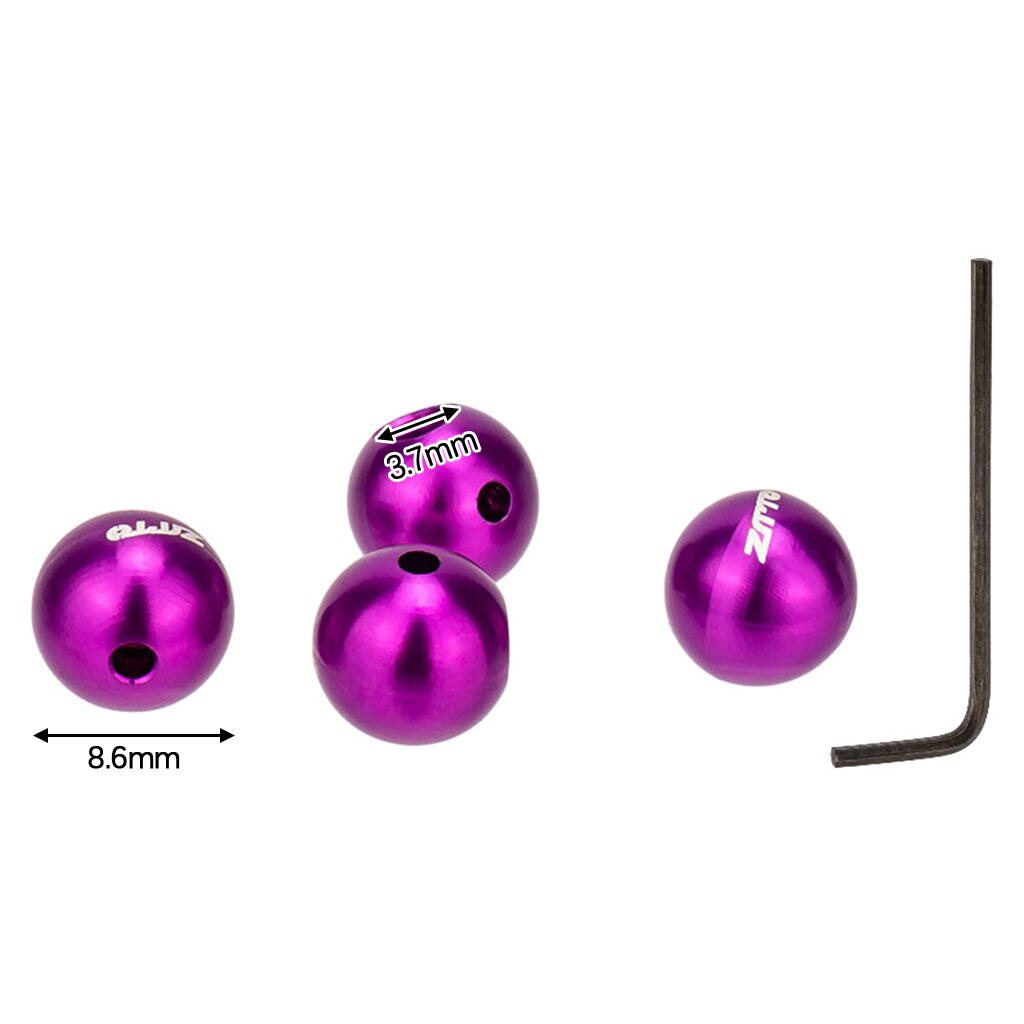 4Pcs Bicycle Brake Cable End Caps Set Ball Hat Sh ift Cable Tips for MTB Bike