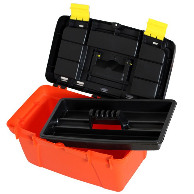Large Plastic Tool Box Double Multi Layer Storage Box Hardware Toolbox