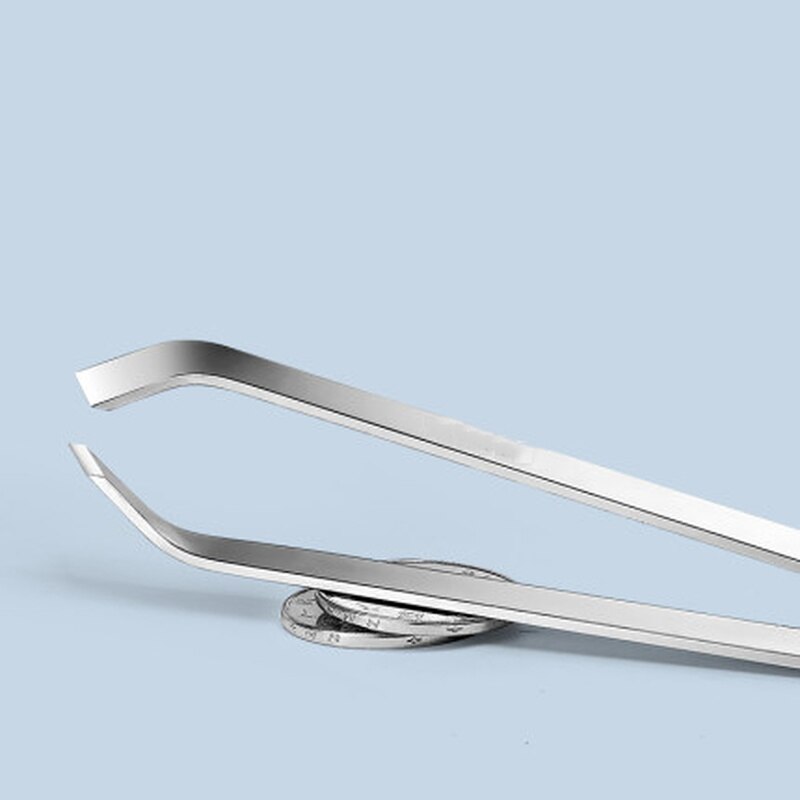 Stainless Steel Fish Bone Tweezers Food Clips Fish Bone Tweezers Remover Pincer Puller Tongs Kitchen Tweezer Pluckin Clamp Tool