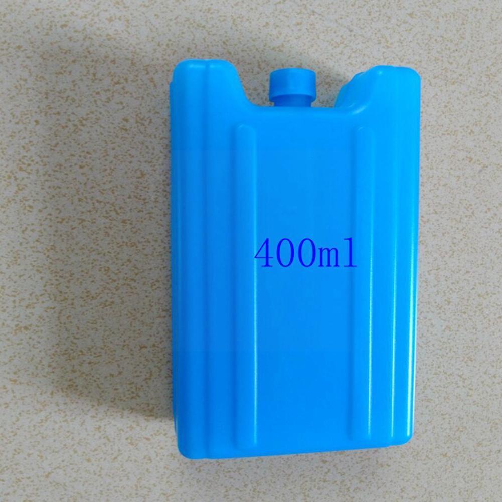 400ml Outdoor Gel Freezer Ice Blocks Wave Reusable Drink Cooler Travel Water Storage Box Picnic Cool Pack Injection Bag U5w4
