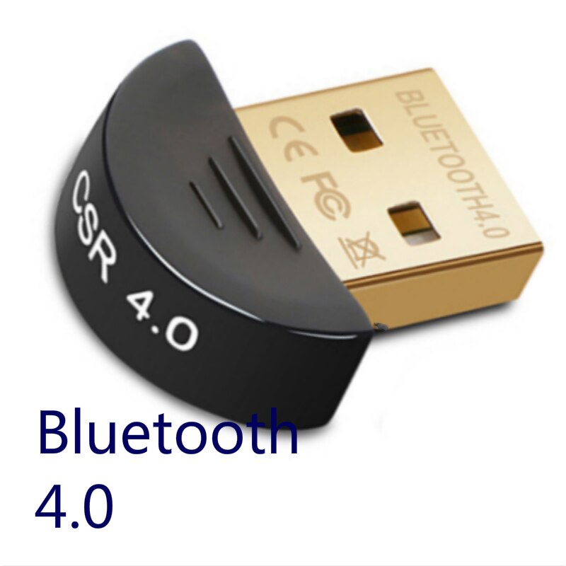 Mini Usb Bluetooth-Compatibele Adapter V4.0 Mvo Dual Mode Draadloze Bluetooth-Compatibel Dongle 4.0 Zender