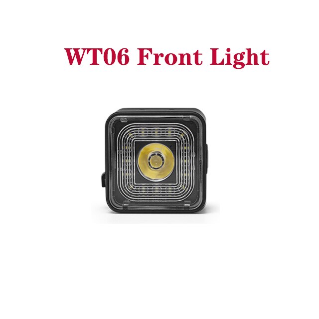 High Lumen Bicycle Front Light Smart Sensing Rear Light Set IP66 Waterproof MTB Taillight Road Bike Night Cycling Safety Lamp: WT06 Bike FrontLight