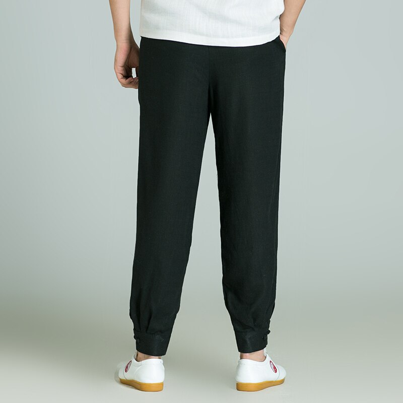 Tai Chi Pants Martial Art Trousers Gray Black Colors