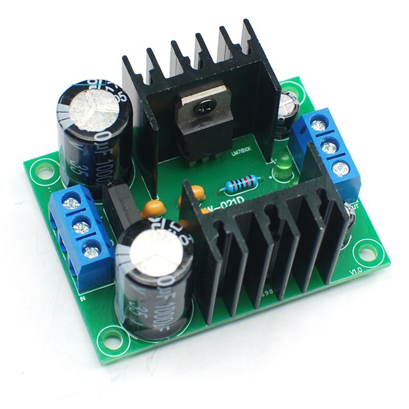 Positieve en negatieve 78XX 79XX dual 5 V 9 V 12 V 15 V drie terminal voltage regulator module power supply module Gratis aanpassing