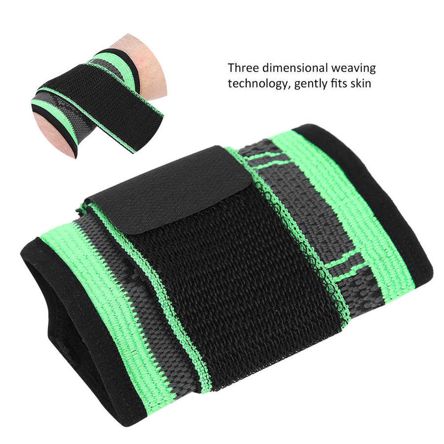 Esportes wristguard estudante náilon wristguard respirável pressão esportes protetor para basquete voleibol