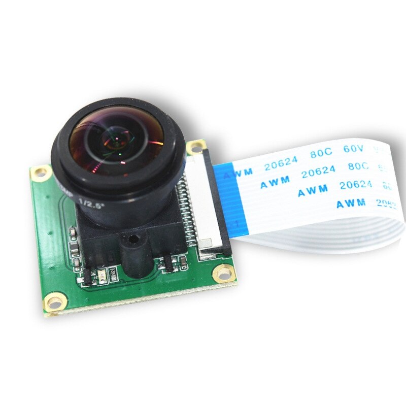 5MP Camera Module 175-Degree Large Lens Automatically Switchable IR Cut Camera for Raspberry PI 4/3/2 Generation