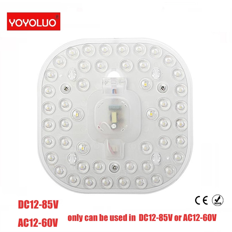 LED Ceiling Lamps Module 18W 24W AC12-60V DC12-85V Low-voltage LED Light Replace Ceiling Light Source Easy Installation