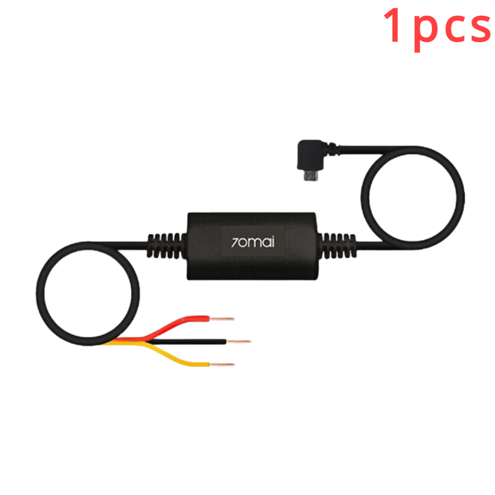 70mai Parküberwachungskabel hoch02 für 70mai 4K A500S A800S D06 D07 Lite2 D10 M300 Hardwire Bausatz hoch02 24H Parkmonitor: Schwarz