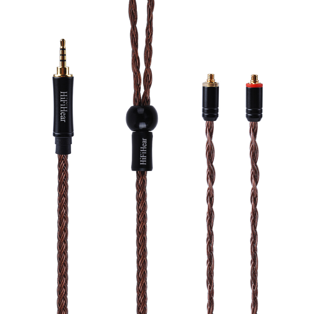 Hifihear 16 kerne forsølvet kabel 2.5/3.5/4.4mm balanceret kabel med mmcx /2- polet stik forzs 10 zs6 as10 v90 bl0n bl -03: Mmcx 2.5